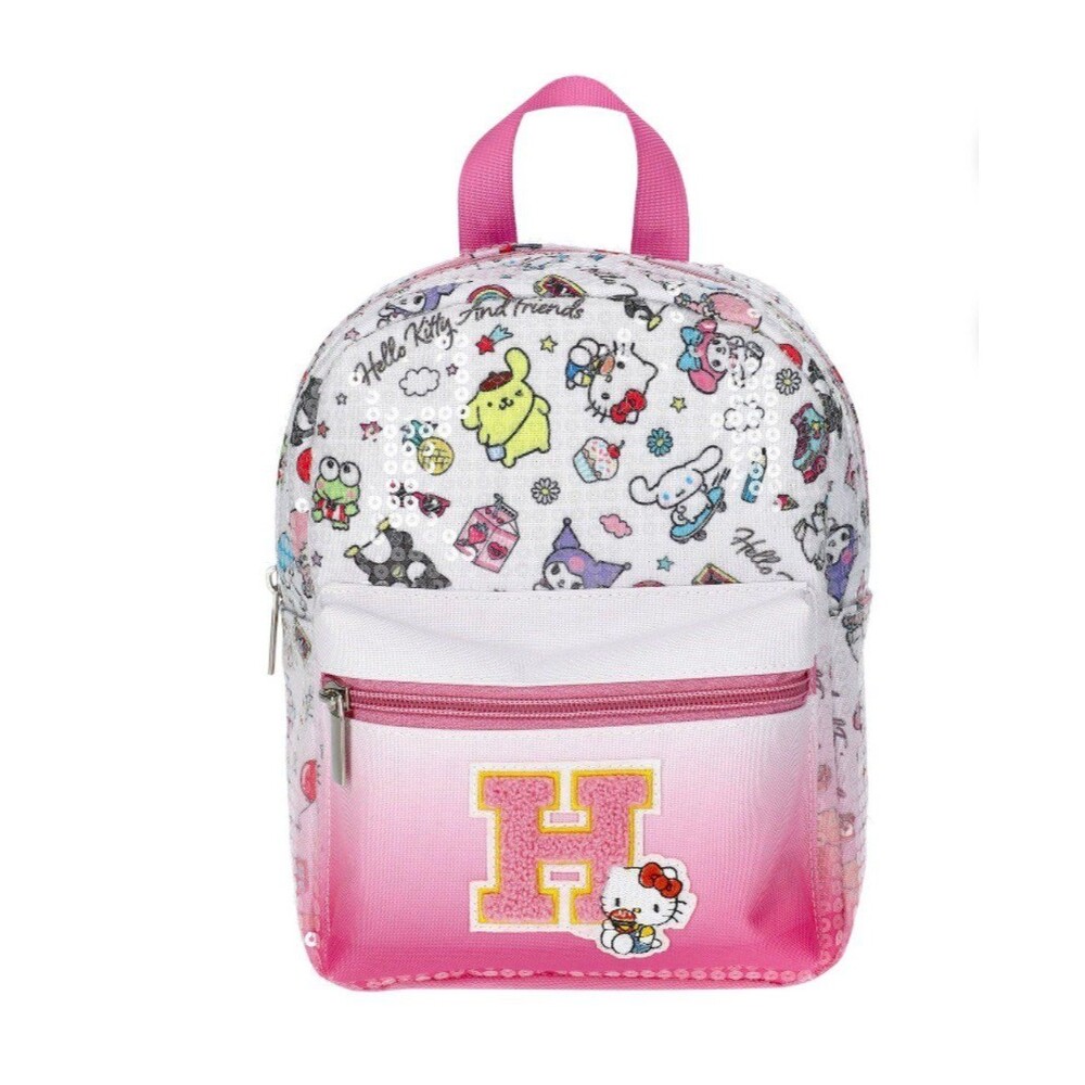 Hello Kitty and Friends Girls Mini Backpack, Pink/Multi New With Tags (E)
